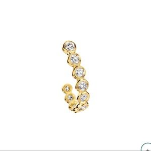 Kimai diamond hoops